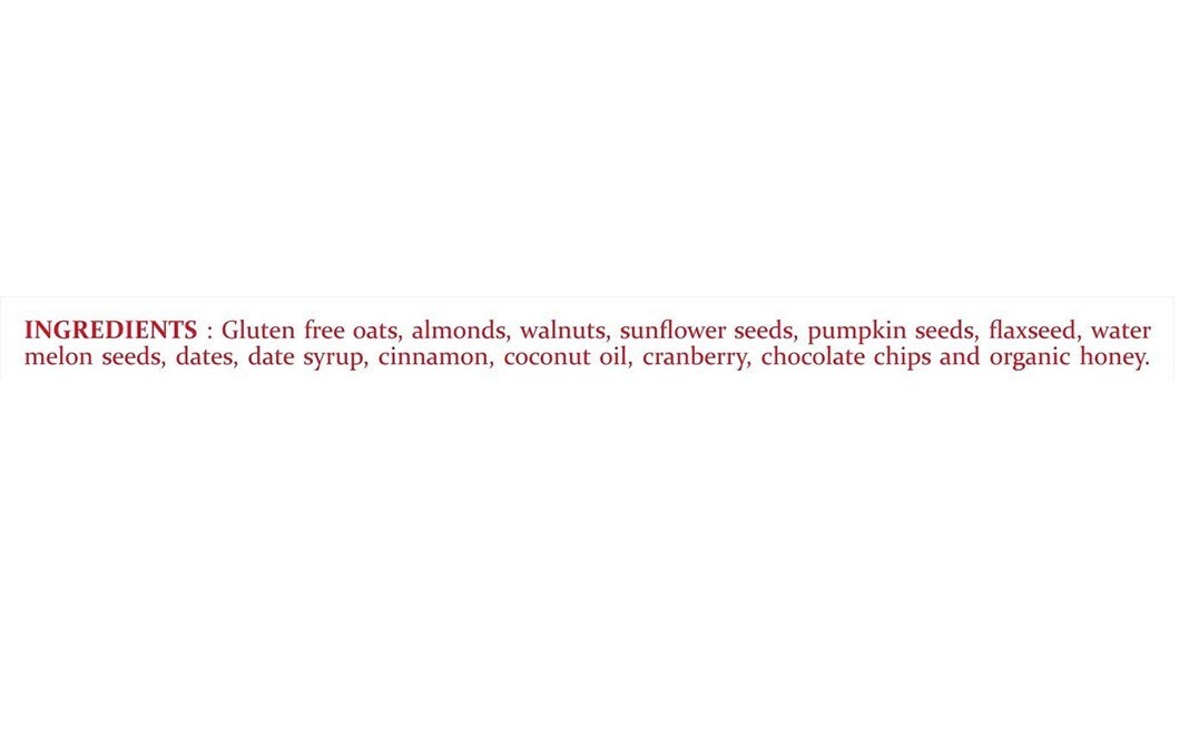 Zola Granola Chocolate Chip & Cranberry Granola   Pack  1000 grams